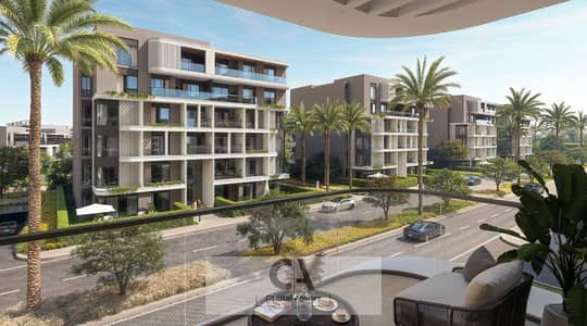 Apartment for sale with only a 5% down payment in the heart of Mostakbal City, Cityzen Al Kamzi project, with installments over the longest payment pe