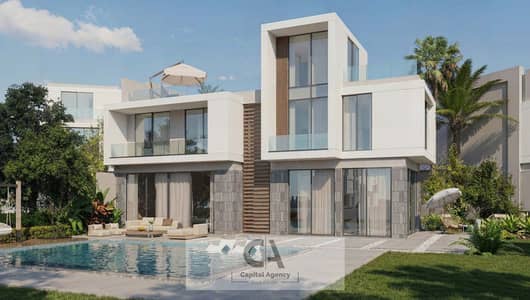 Family house penthouse for sale with a private roof in El Patio Jade, in the heart of the New Administrative Capital, next to La Vista City, with a 5%