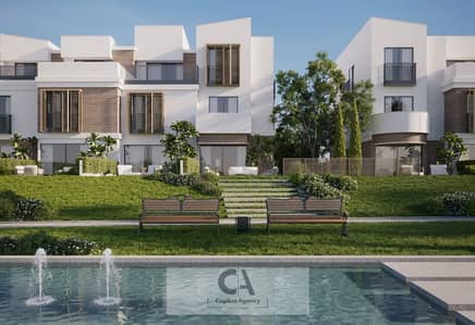 Townhouse for sale in Scenes Compound next to Bloomfields in the heart of Mostakbal City with a 5% down payment and installments over the longest paym