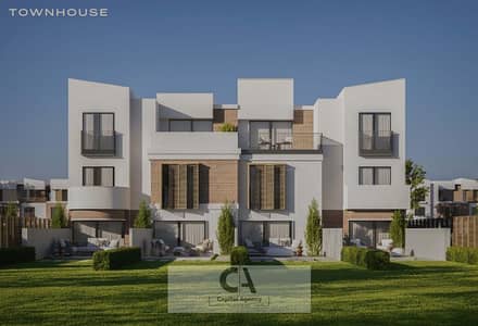 Townhouse for sale in Scenes Compound in the heart of Mostakbal City next to Bloomfields with a 5% down payment and installments up to 10 years Scenes
