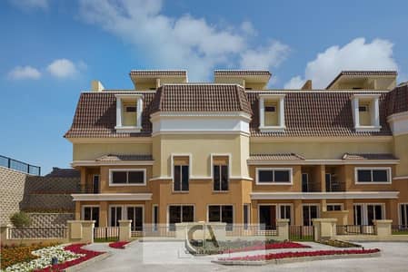 اس فيلا للبيع في قلب المستقبل ستي في كمبوند سراي بالقرب من مدينتي بخصم كاش 50% | Mostakbal City  | القاهره الجديده | Sarai