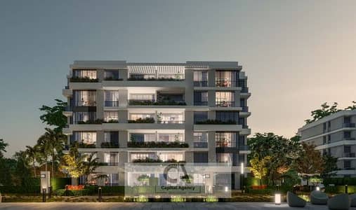 Apartment for sale with a 25% cash discount, directly opposite Al Ahly Club in the Blue Tree compound with Sky Abu Dhabi UAE or installments up to 12