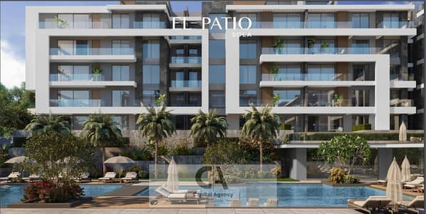 شقه للبيع 3 غرف بمقدم 5% فقط في كمبوند باتيو سولا مع لافيستا | واقساط علي اطول فتره سداد | برايم لوكيشن |  خصم كاش 25% | Patio Sola_ La Vista