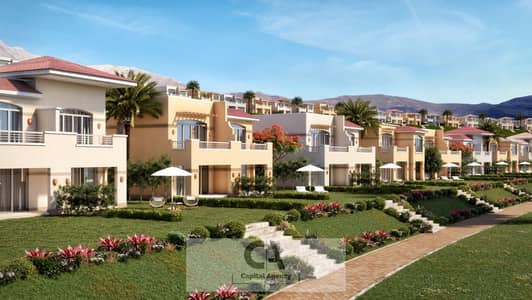 Chalet for sale near Al Galala City fully finished in Telal El Sokhna village 5% down payment and installments up to 10 years
