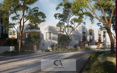 Villa Townhouse for sale in Scenes Compound in the heart of Mostakbl City next to Bloomfields with a 5% down payment and installments up to 10 years