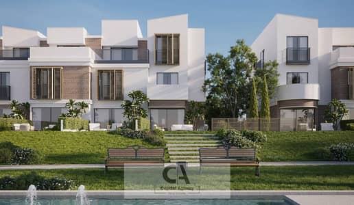 Villa Twin house for sale in Scenes Compound in the heart of Mostakbl City next to Bloomfields with a 5% down payment and installments up to 10 years