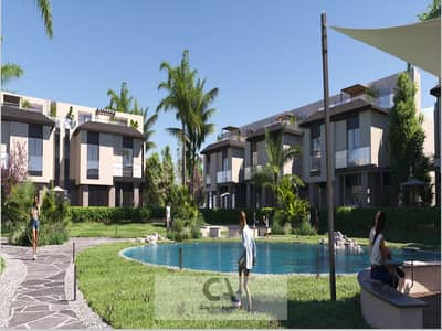 Apartment for sale in the heart of Fifth Settlement in Telal East Compound in the Golden Square with a 5% down payment and installments up to 10 years
