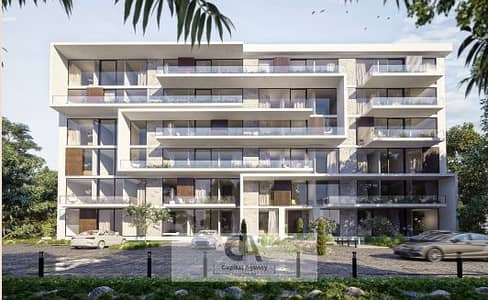 Apartment for sale in The Crest compound in the heart of New Cairo with only a 5% down payment and installments over 10 years