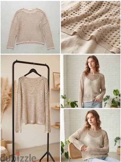 Beige Trendy Blouse 
