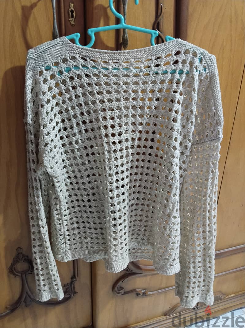 Beige Trendy Blouse  2