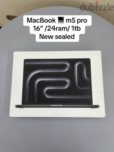 MacBook m5 pro 16” 24/1tb