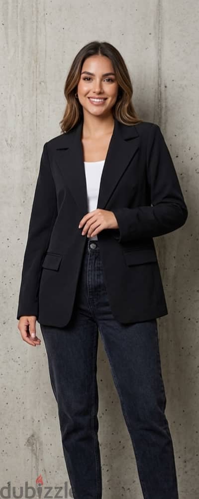 Black Formal Blazer 
