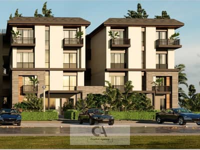 Apartment for sale in the heart of Fifth Settlement in Telal East Compound in the Golden Square with a 5% down payment and installments up to 10 years