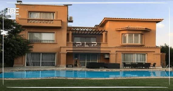 Immediate handover: a move-in ready standalone villa at the lowest market price in the Bellagio Compound, Fifth Settlement.