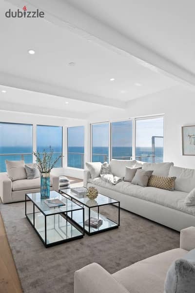 Chalet for sale fully finished with Lagoon & Sea View, with the lowest down payment in Hacienda Ras El Hekma, a great investment opportunity hacienda