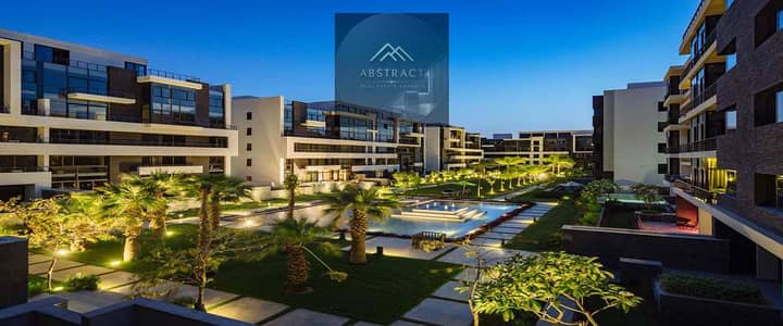 Apartment for sale, immediate delivery, fully finished, open view, in the Fifth Settlement on Teseen Street, directly from Water-Way.