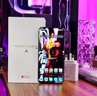 للمحترفين Huawei Pura 80 Pro أقوي كاميرا في العالم جلوبال ضمان ل ٢٠٢٧