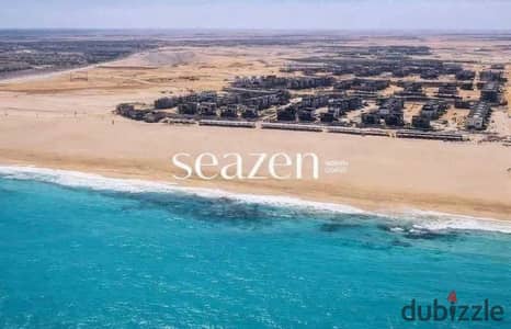 Fully Finished Chalet for Sale with Installments at Seazen Al Qamzi North Coast | Sea View