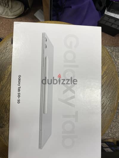 Galaxy Tab S10 Plus 5G 256/12G Silver جديد