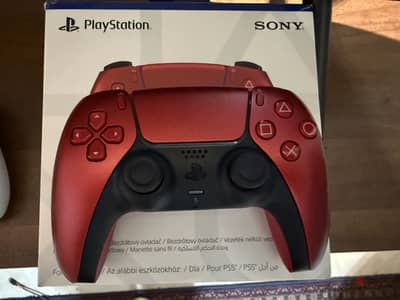 PS 5 controller volcanic red