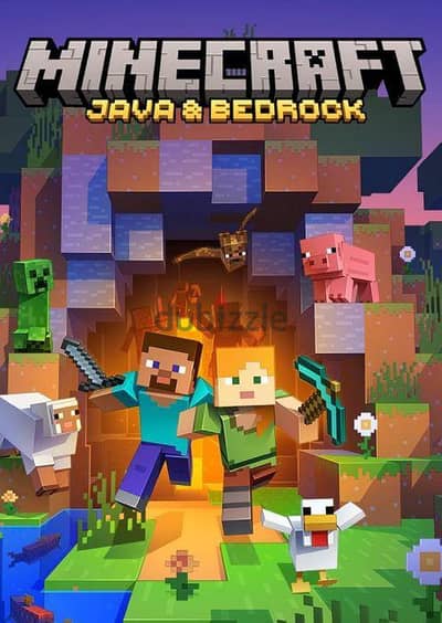 حساب ماين كرافت اصلي Minecraft java and bedrock