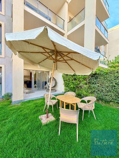 استوديو فاخر في مراسي سيدي عبد الرحمن | دور أرضي بحديقة خاصة | تصميم عصري وإطلالة مميزة | فرصة استثمارية وسكنية استثنائية في قلب الساحل الشمالي