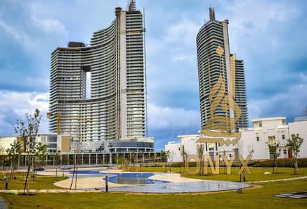 197 sqm Resale Apartment for Sale, Ready to Move at the Best Price with Sea View in The Gate Towers, Alamein