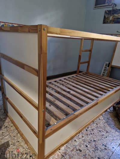 bunk bed from ikea double sided