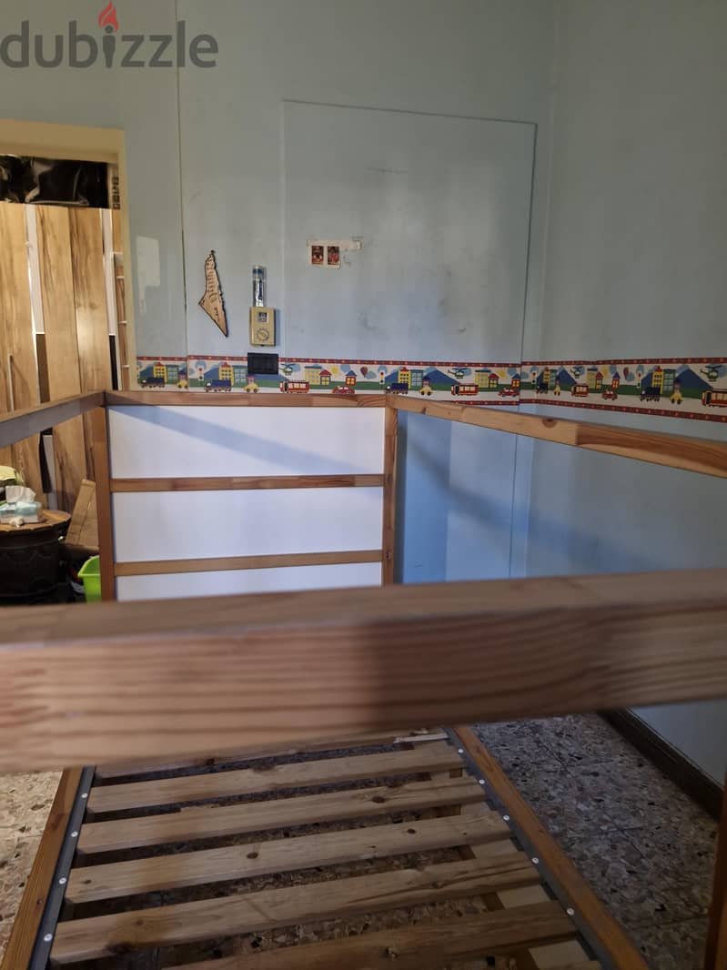 bunk bed from ikea double sided 1