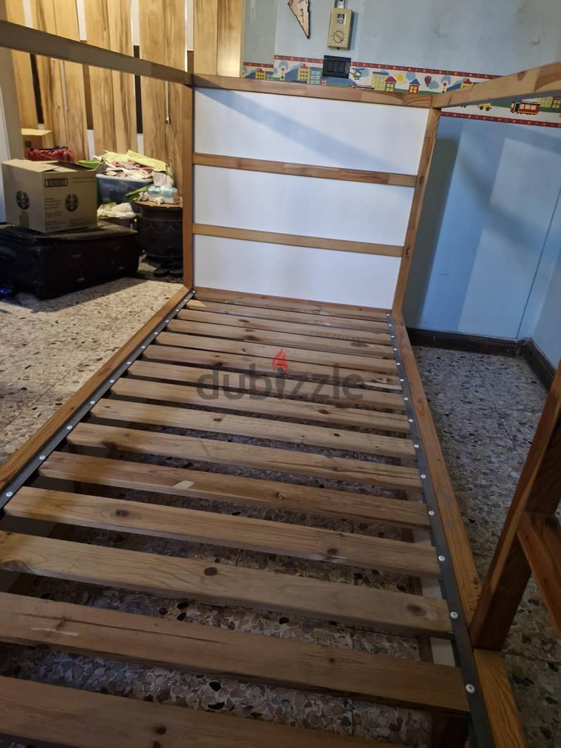 bunk bed from ikea double sided 2