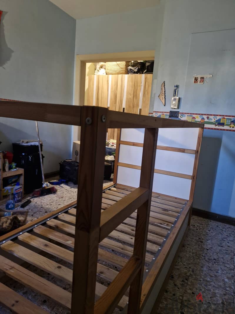 bunk bed from ikea double sided 3