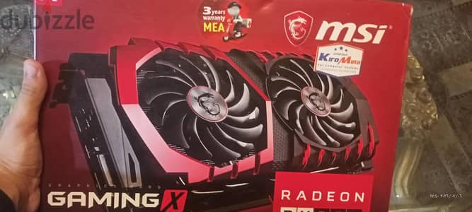 كرت شاشه gpu rx 570 msi