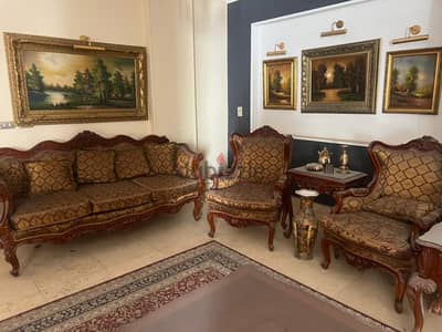 ٣ اطقم صالون و غرفة نوم و سفرة