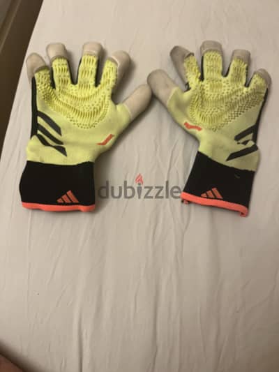 Adidas original goalkeeper gloves for sale size 8