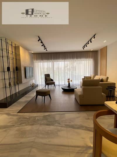 شقة مفروشة بالكامل للإيجار في Lake View Residence القاهرة الجديدة 145م 2 غرفة نوم 2 حمام موقع مميز
