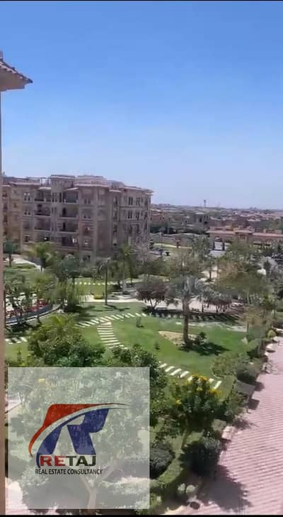 New apartment for rent in Hayati Residences, Fifth Settlement, with an area of ​​185 square meters + 100 square meters roof.