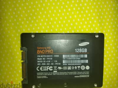 Samsung SSD 840 pro 128gb