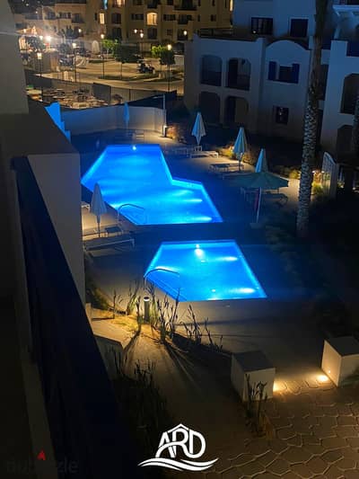 Chalet for rent in Marassi Greek North Coast Direct Pool view