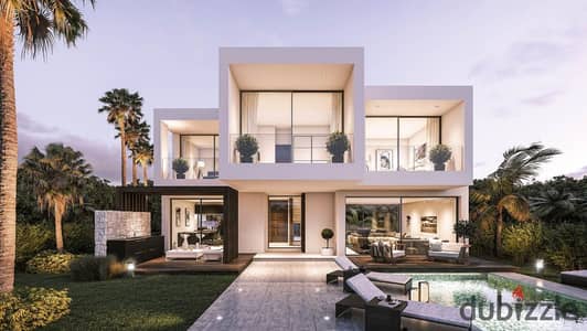 Receive a villa in a large garden with a view of the dancing fountain in the heart of October – close delivery and an opportunity that will not be repeated