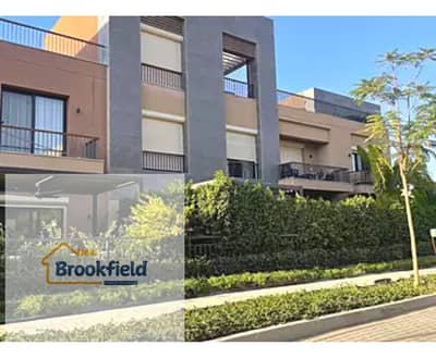 شقه ارضى بجاردن للايجار بالتكييفات والمطبخ فى كمبوند ديستريكت 5 بالقاهرة الجديدة  Ground floor apartmentfor rent, in District 5 Compound, New Cairo.