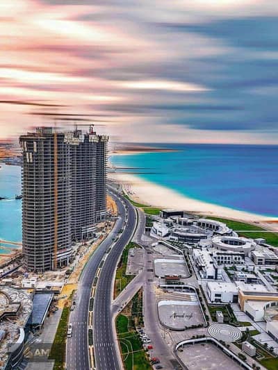 شقة فندقية للبيع ثلاث غرف في Beach Front أبراج مدينة العلمين | بانوراما مباشرة على البحر | استلام فوري | امتلك إطلالة لن تتكرر