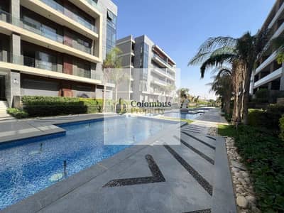 under market price, prime location: 3-bedroom apartment with a lake view at Patio Oro, Fifth Settlement.