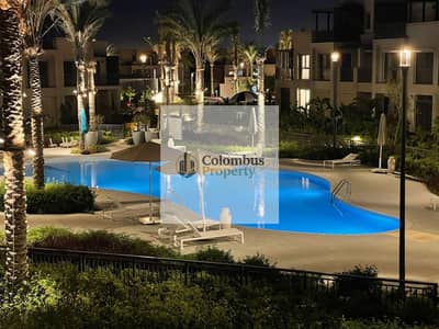 تاون هاوس فاخر افضل بارسيل في مراسي 4 غرف نوم روئية مباشرة للبحر و اللجون مراسي الساحل الشمالي