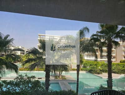 Ultra-modern 3-bedroom apartment with a direct lake view at Lake View Residence compound.