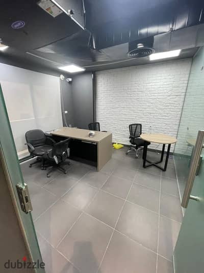 A distinctive administrative headquarters of 230m, ultra-modern finishing for rent in the strongest location in Zahra Al-Maadi