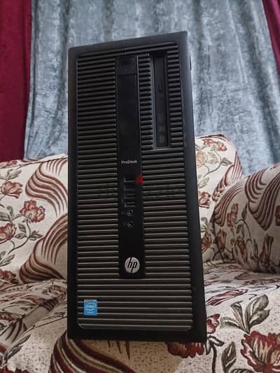 كيسة HP ProDesk كاملة بكارت شاشة GTX 750 Ti جيمنج واقتصادي