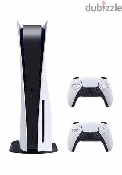 Ps5 with 2 controllers disc edition