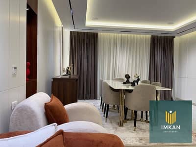 Fully finished, ready-to-move-in apartment for sale in Mayan El Shorouk Compound, directly in front of Madinaty Gate, with 10-year installments at 0%