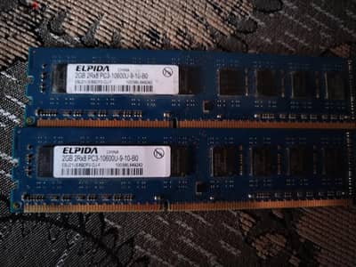 ٢ ram ddr3 2gb
