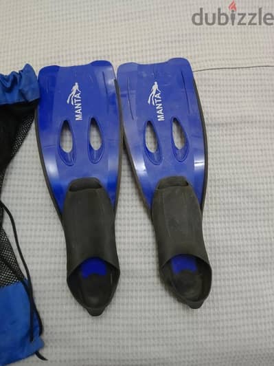 swimming fins